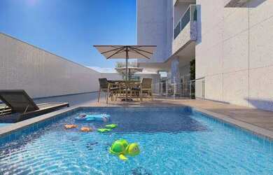 Imagem: O apartamento possui 2 Dormitórios, 2 Banheiros, 1 Vaga na