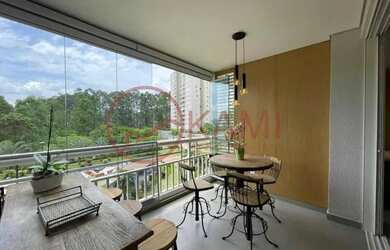 Imagem 3: Venda , Apto Paisagem Tamboré vista pra mata