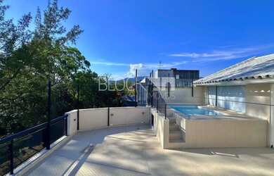 Imagem: O apartamento na cobertura possui 3 Dormitórios, 5 Banheiros