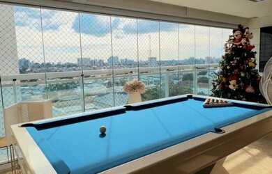 Imagem: O apartamento possui 3 Dormitórios, 5 Banheiros, 3 Vagas na