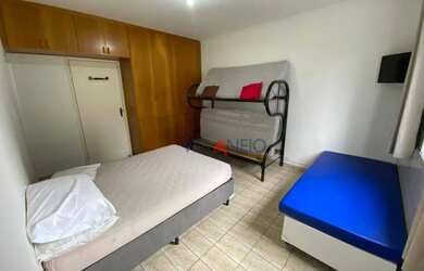 Imagem: A kitnet possui 1 Dormitório, 1 Banheiro, 1 Vaga na garagem