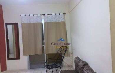 Imagem: O apartamento possui 1 Dormitório, 1 Banheiro, 50m² de Área