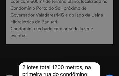 Imagem: O terreno possui 1.200m² de Área e está localizado em Santa