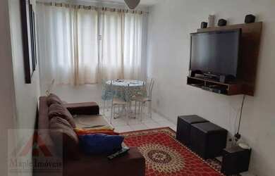 Imagem: O apartamento possui 2 Dormitórios, 1 Banheiro, 1 Vaga na garagem