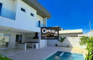 Imagem: A casa em condomínio possui 3 Dormitórios, 3 Banheiros, 4