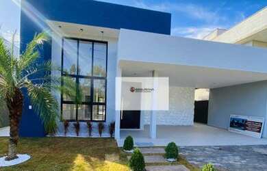 Imagem: A casa em condomínio possui 3 Dormitórios, 5 Banheiros, 2