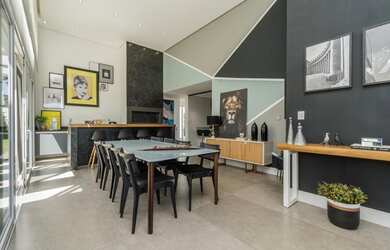 Imagem 4: Casa contemporânea para venda possui 235m Condomínio Alfhaville