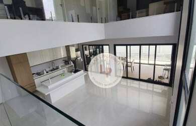 Imagem: A casa em condomínio possui 4 Dormitórios, 5 Banheiros, 4