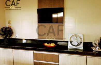 Imagem: A casa em condomínio possui 4 Dormitórios, 4 Banheiros, 2