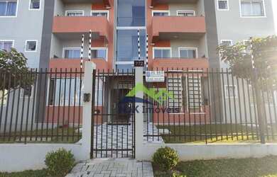 Imagem: O apartamento possui 1 Dormitório, 1 Banheiro, 1 Vaga na garagem