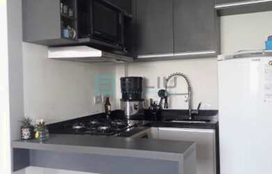 Imagem: O apartamento possui 1 Dormitório, 1 Banheiro, 30m² de Área