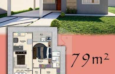 Imagem 4: Casa à venda, 79 m² por R$ 328.000,00 - Jacaroá - Maricá/RJ