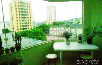 Imagem: O apartamento na cobertura possui 3 Dormitórios, 2 Banheiros