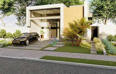 Imagem: A casa em condomínio possui 3 Dormitórios, 4 Banheiros, 4