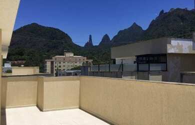 Imagem: O apartamento na cobertura possui 4 Dormitórios, 4 Banheiros