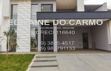 Imagem: A casa em condomínio possui 3 Dormitórios, 5 Banheiros, 4