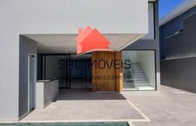 Imagem: A casa em condomínio possui 4 Dormitórios, 5 Banheiros, 3