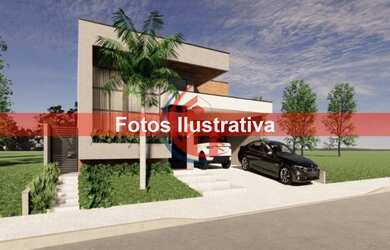 Imagem: A casa em condomínio à venda possui 4 Dormitórios, 5 Banheiros