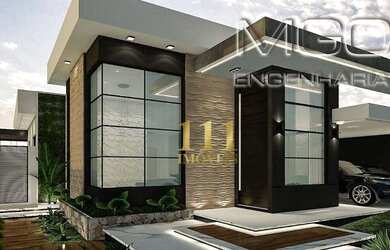 Imagem: A casa em condomínio possui 3 Dormitórios, 3 Banheiros, 4