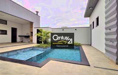 Imagem: A casa em condomínio possui 3 Dormitórios, 1 Banheiro, 4 Vagas