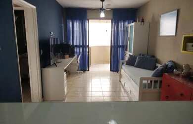 Imagem: O apartamento possui 1 Dormitório, 2 Banheiros, 1 Vaga na garagem