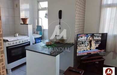 Imagem: O apartamento possui 1 Dormitório, 1 Banheiro, 1 Vaga na garagem