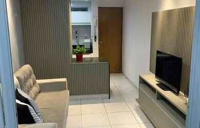 Imagem: O apartamento possui 1 Dormitório, 1 Banheiro, 1 Vaga na garagem