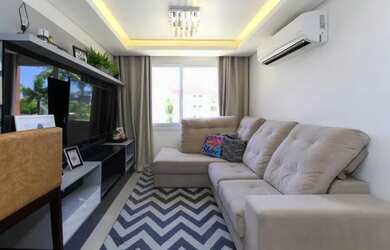 Imagem: O apartamento possui 3 Dormitórios, 1 Banheiro, 1 Vaga na garagem