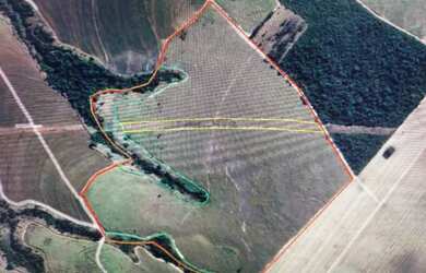 Imagem: A chácara possui 605.000m² de Área e está localizado em