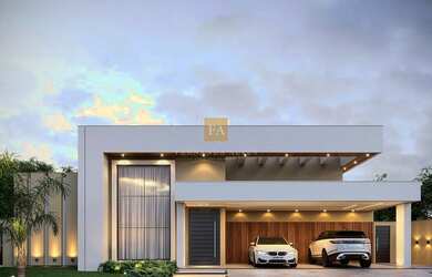 Imagem: A casa em condomínio à venda possui 3 Dormitórios, 5 Banheiros