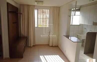 Imagem: O apartamento possui 2 Dormitórios, 1 Banheiro, 1 Vaga na garagem