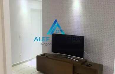 Imagem: O apartamento possui 2 Dormitórios, 1 Banheiro, 1 Vaga na garagem