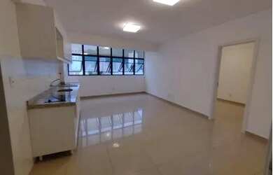 Imagem: O studio possui 1 Dormitório, 1 Banheiro, 45m² de Área e