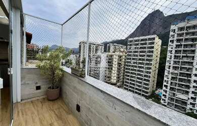 Imagem 11: Cobertura linear no Humaitá, 4 quartos, 200m², vista Cristo