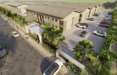 Imagem: O apartamento possui 2 Dormitórios, 1 Banheiro, 2 Vagas na