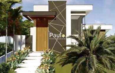 Imagem: A casa em condomínio possui 4 Dormitórios, 2 Banheiros, 4