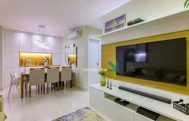 Imagem: O apartamento possui 2 Dormitórios, 2 Banheiros, 2 Vagas na