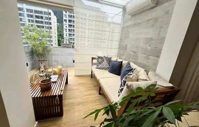 Imagem 15: Cobertura linear no Humaitá, 4 quartos, 200m², vista Cristo