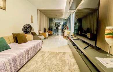 Imagem: A casa em condomínio possui 4 Dormitórios, 4 Banheiros, 3