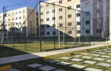 Imagem: O apartamento possui 2 Dormitórios, 1 Banheiro, 1 Vaga na garagem