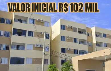 Imagem: O apartamento possui 2 Dormitórios, 1 Banheiro, 1 Vaga na garagem