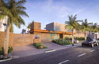 Imagem: A casa em condomínio possui 3 Dormitórios, 1 Banheiro, 2 Vagas