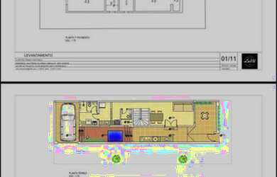 Imagem: A casa possui 2 Dormitórios, 2 Banheiros, 1 Vaga na garagem