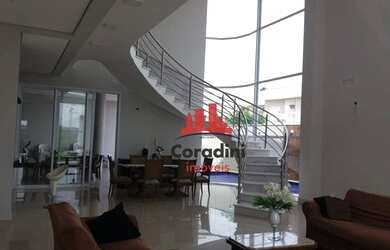 Imagem: A casa em condomínio possui 3 Dormitórios, 5 Banheiros, 3