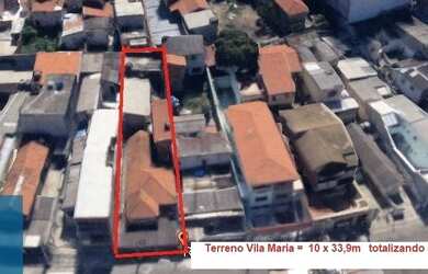 Imagem 1: Terreno à venda, 390 m² por R$ 690.000,00 - Vila Maria Alta - São Paulo/SP