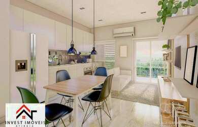 Imagem: O apartamento possui 2 Dormitórios, 2 Banheiros, 2 Vagas na