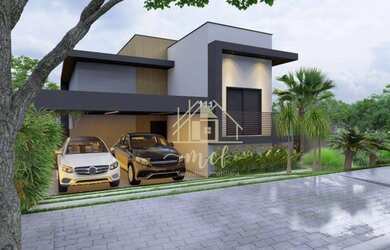 Imagem: A casa em condomínio possui 3 Dormitórios, 4 Banheiros, 2