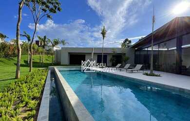 Imagem: A casa em condomínio possui 5 Dormitórios, 5 Banheiros, 5