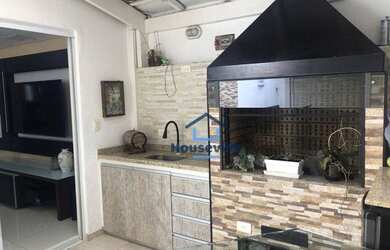 Imagem: A casa em condomínio possui 3 Dormitórios, 2 Banheiros, 2