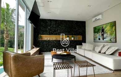 Imagem: A casa em condomínio possui 3 Dormitórios, 5 Banheiros, 4